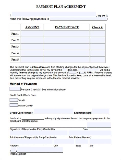 Payment Plan .